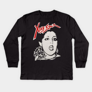 POLY STYRENE X RAY SPEX Kids Long Sleeve T-Shirt